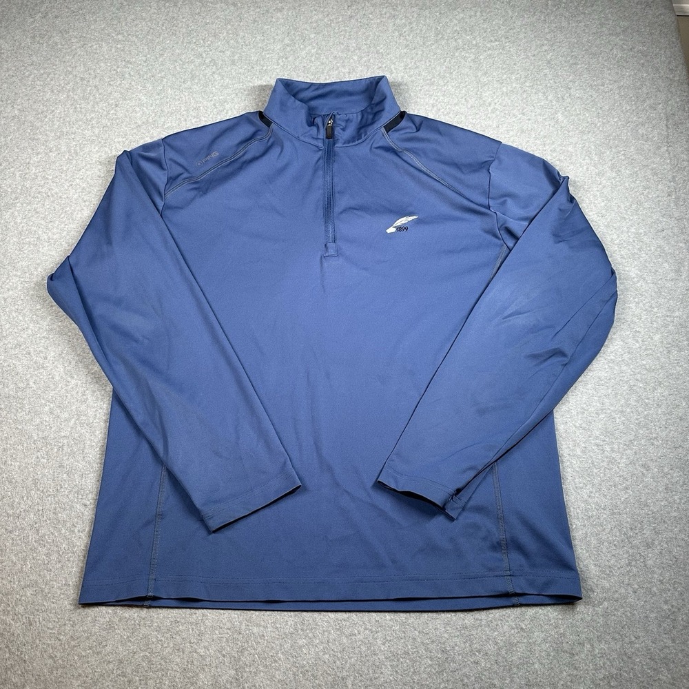 Ping SensorCool 1/4 Zip Pullover XL Blue Golf Performance Shirt